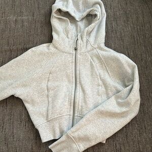 Lululemon Athletica Gray Zip-Up Sweater